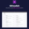 66toolkit v 39.0 - Ultimate Web Tools System (SAAS)